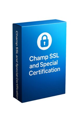 Champ SSL and Special Certification