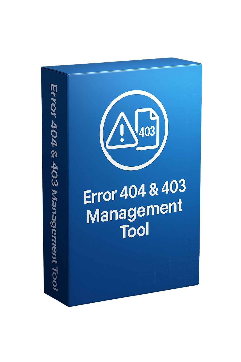Error 404 & 403 Management Tool