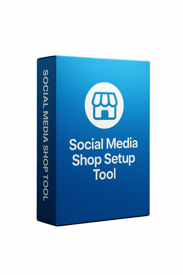 Social Media Shop Setup Tool